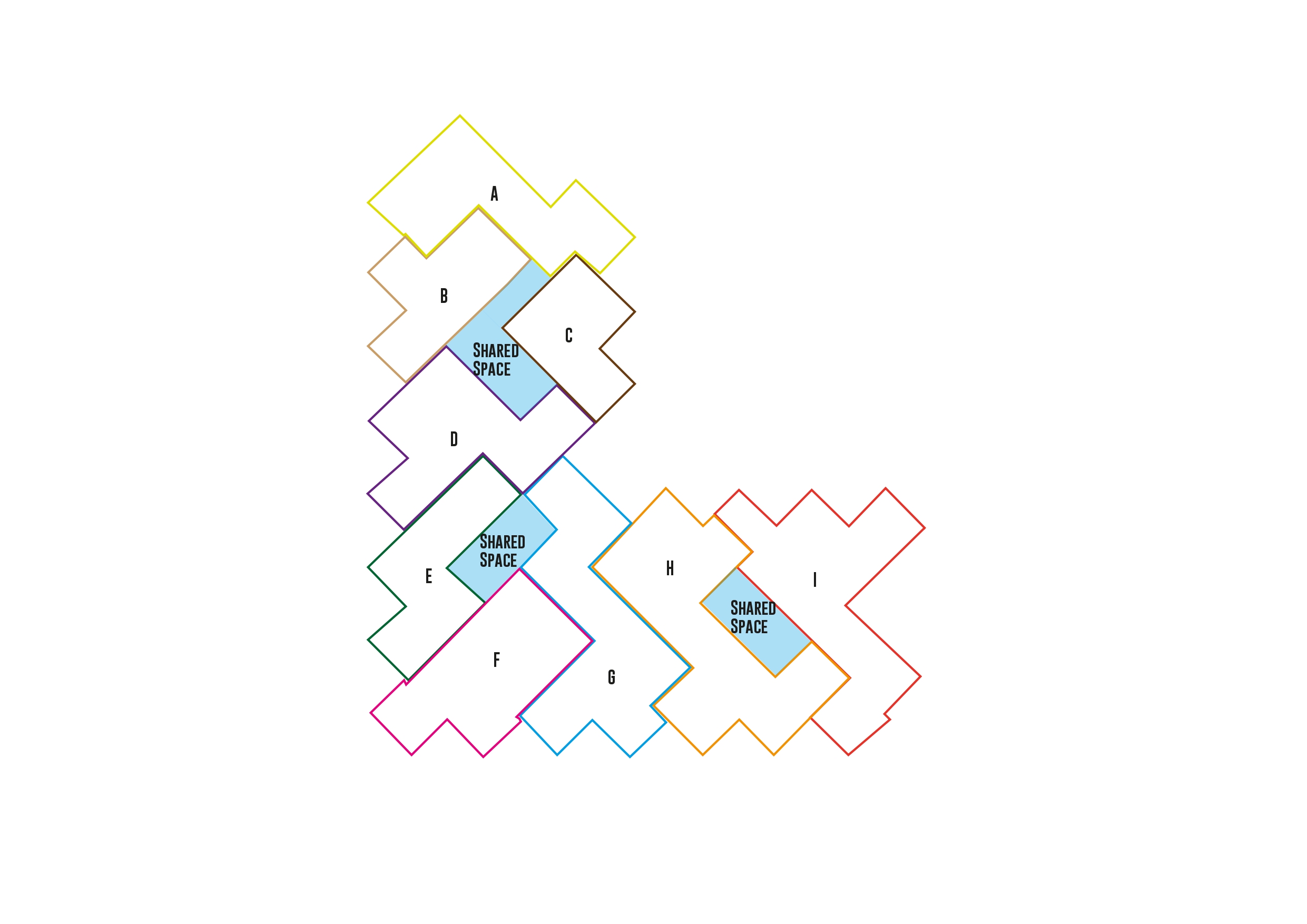 79 & Park, Stockholm — BIG Architects. Terrace-block form and varied unit composition